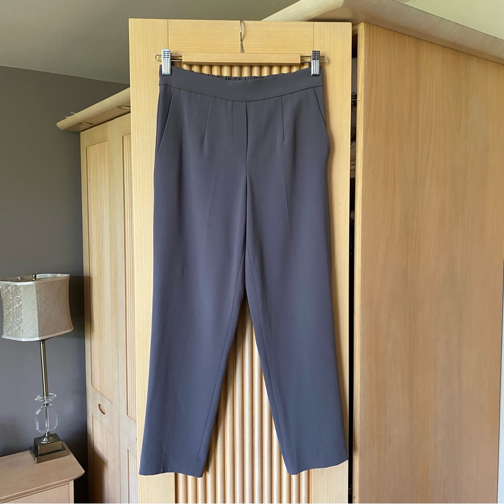 Aritzia Babaton Conan Cropped Pant grey